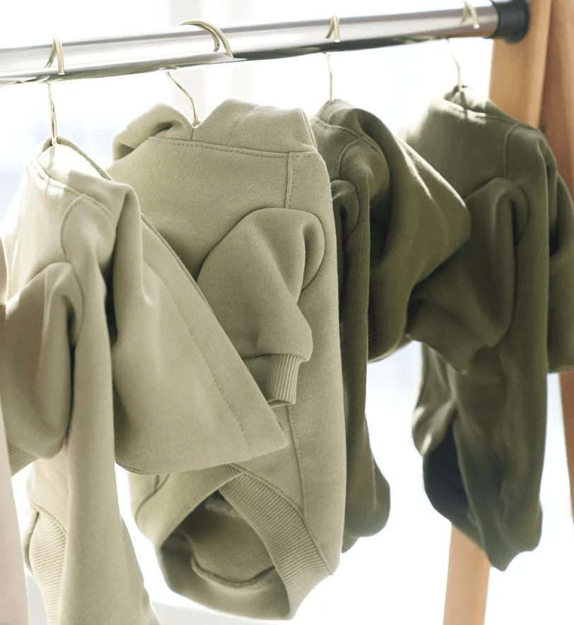 Худі CHOUCHOU для собак оливковий