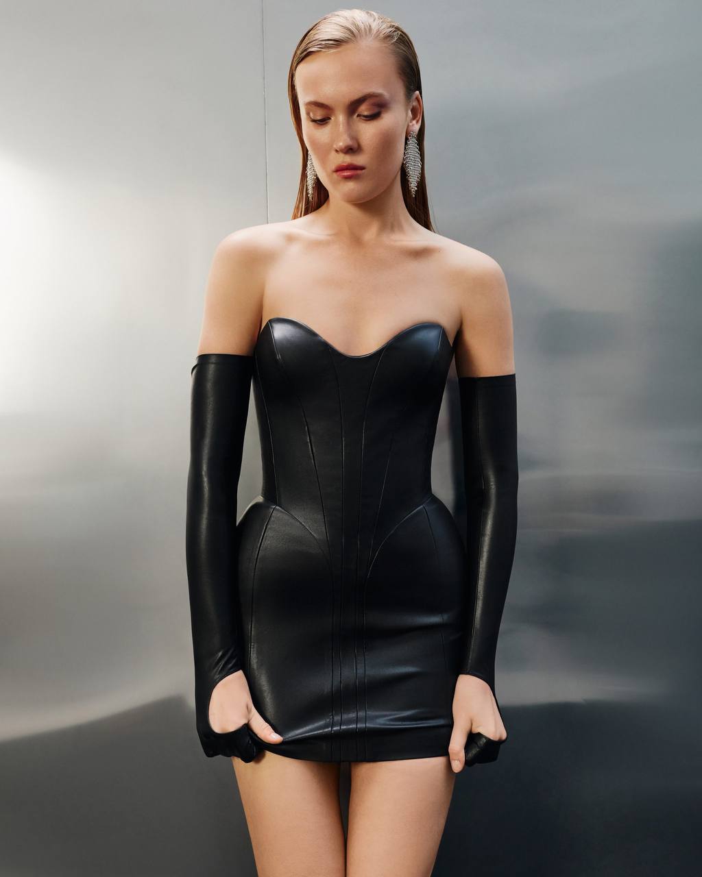 Корсетна сукня-міні