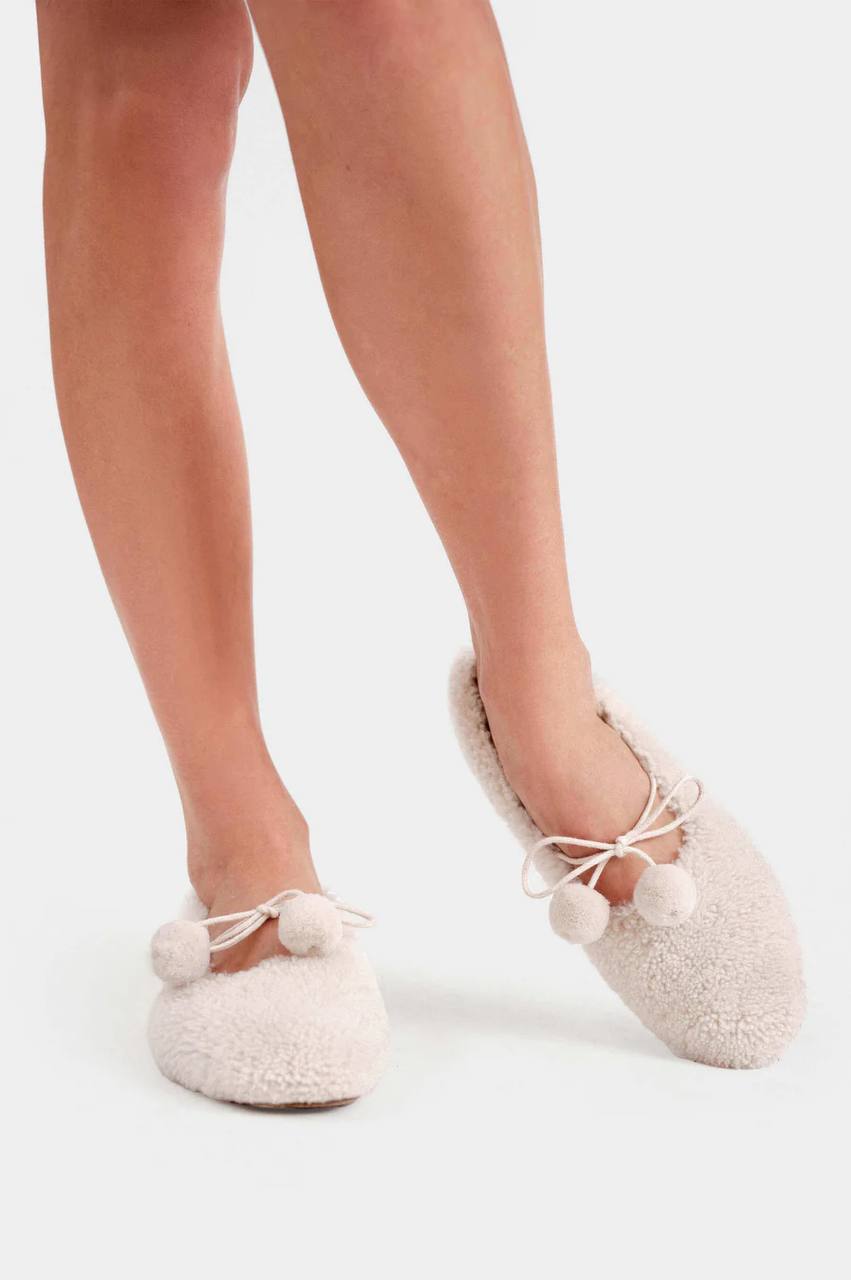 Балетки з овечої шкури Lulu