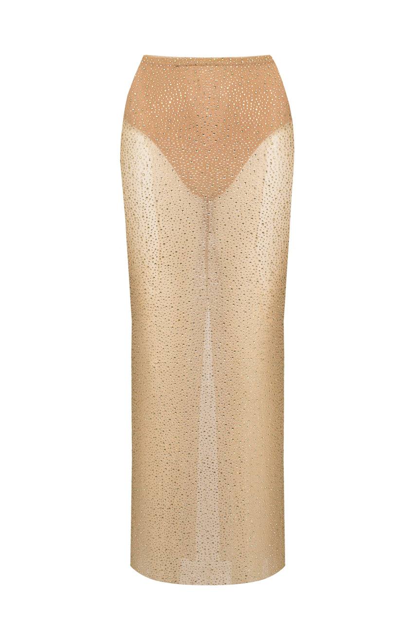 Спідниця міді з кристалами