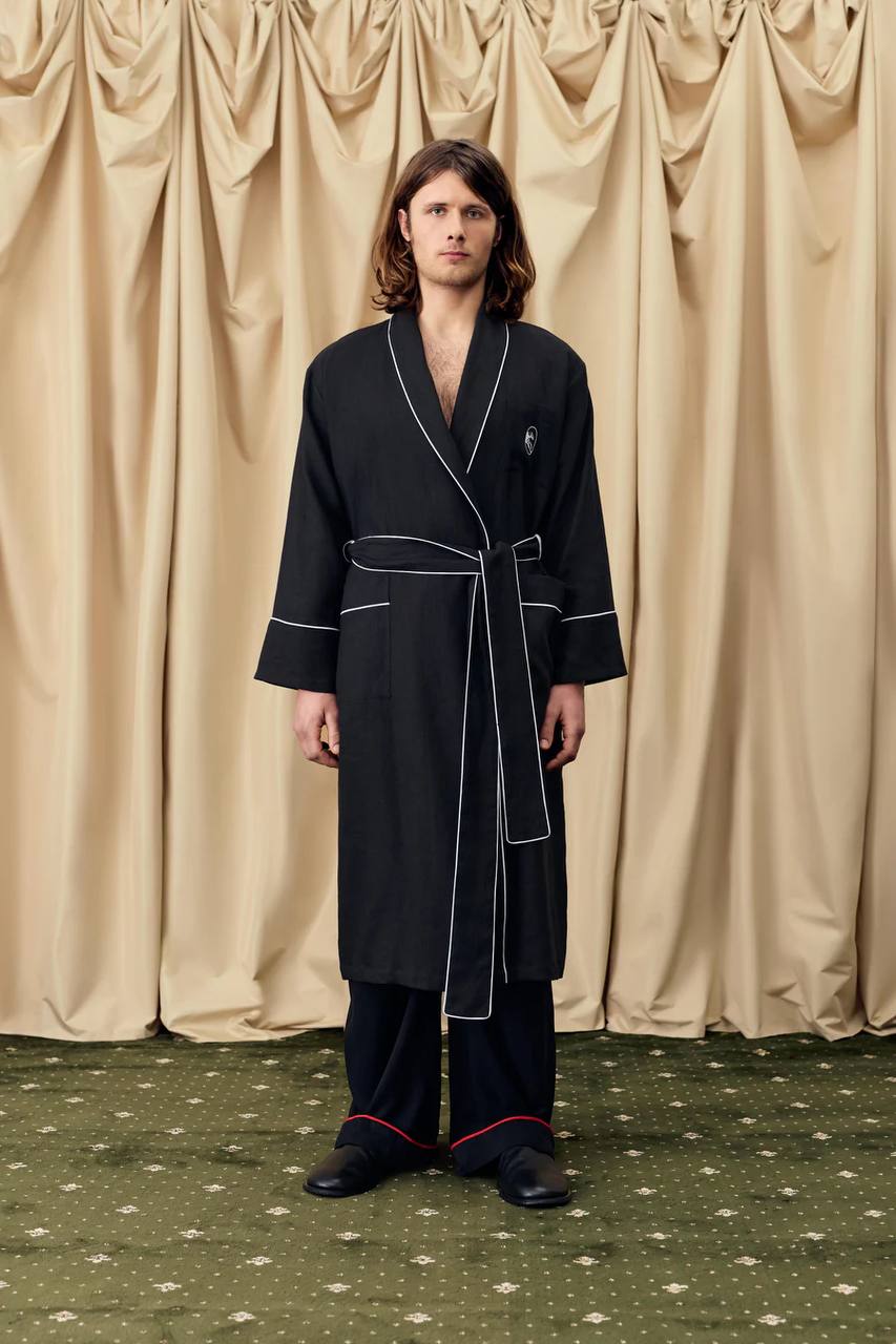 Льняний халат Paros Unisex