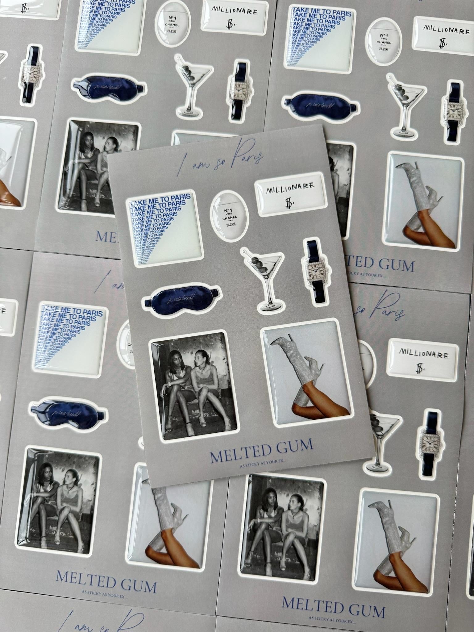 Sticker pack I am so Paris