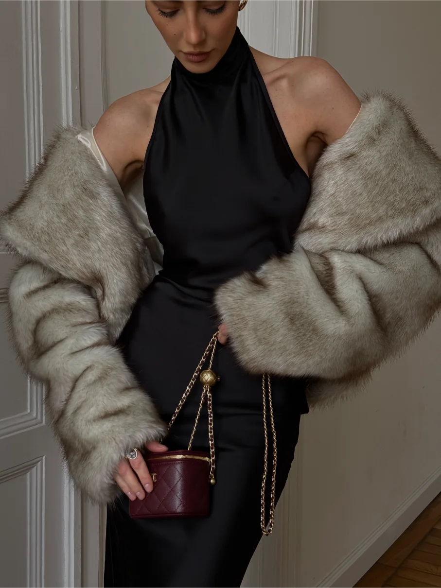 After Hours backless dress
