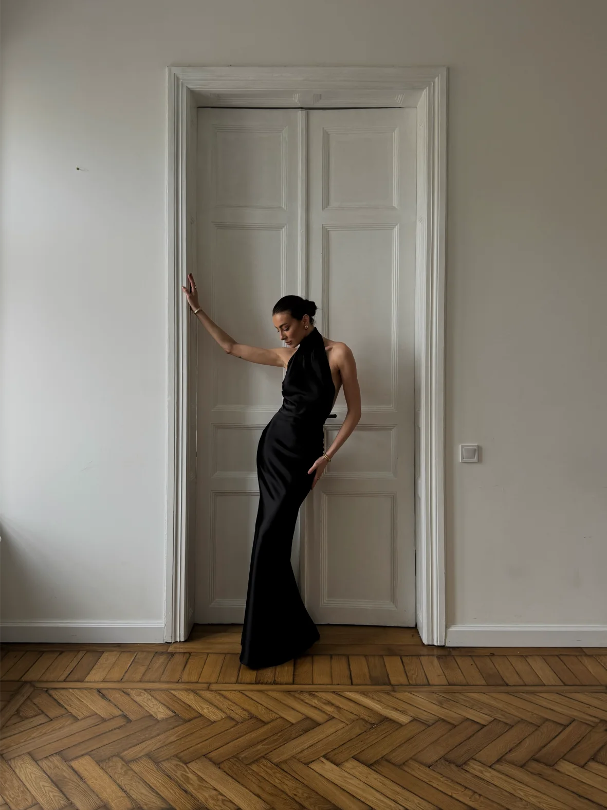 After Hours backless dress