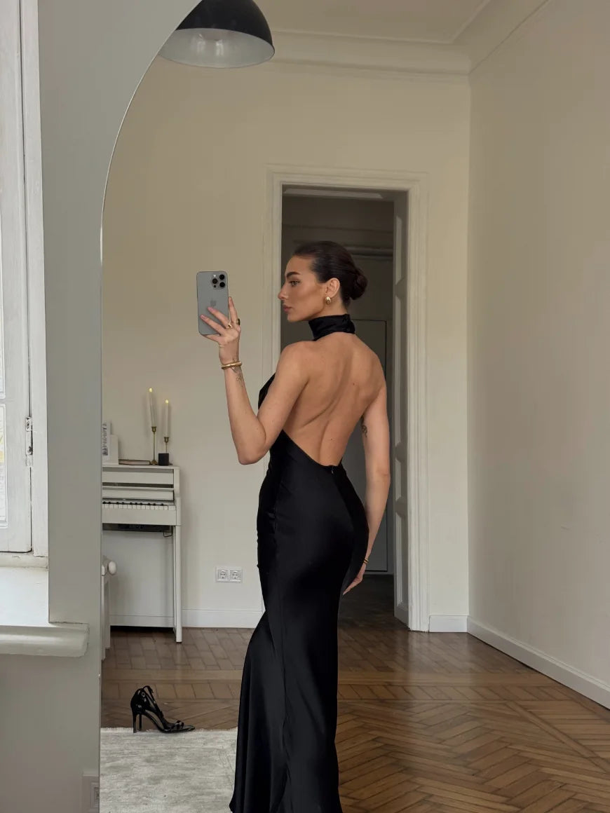 After Hours backless dress