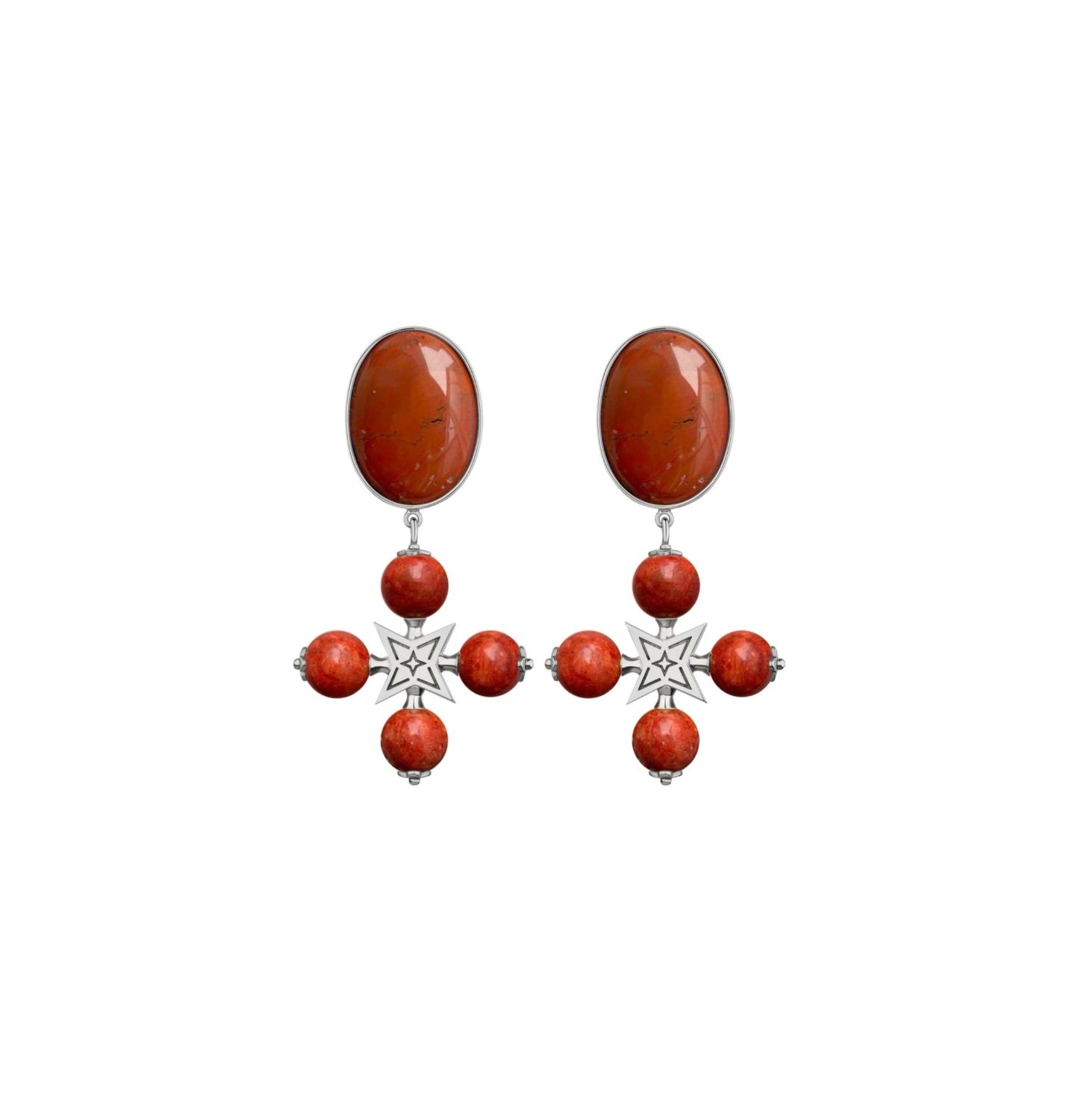 "DESERT ROSE" CLIP EARRINGS - фото 25