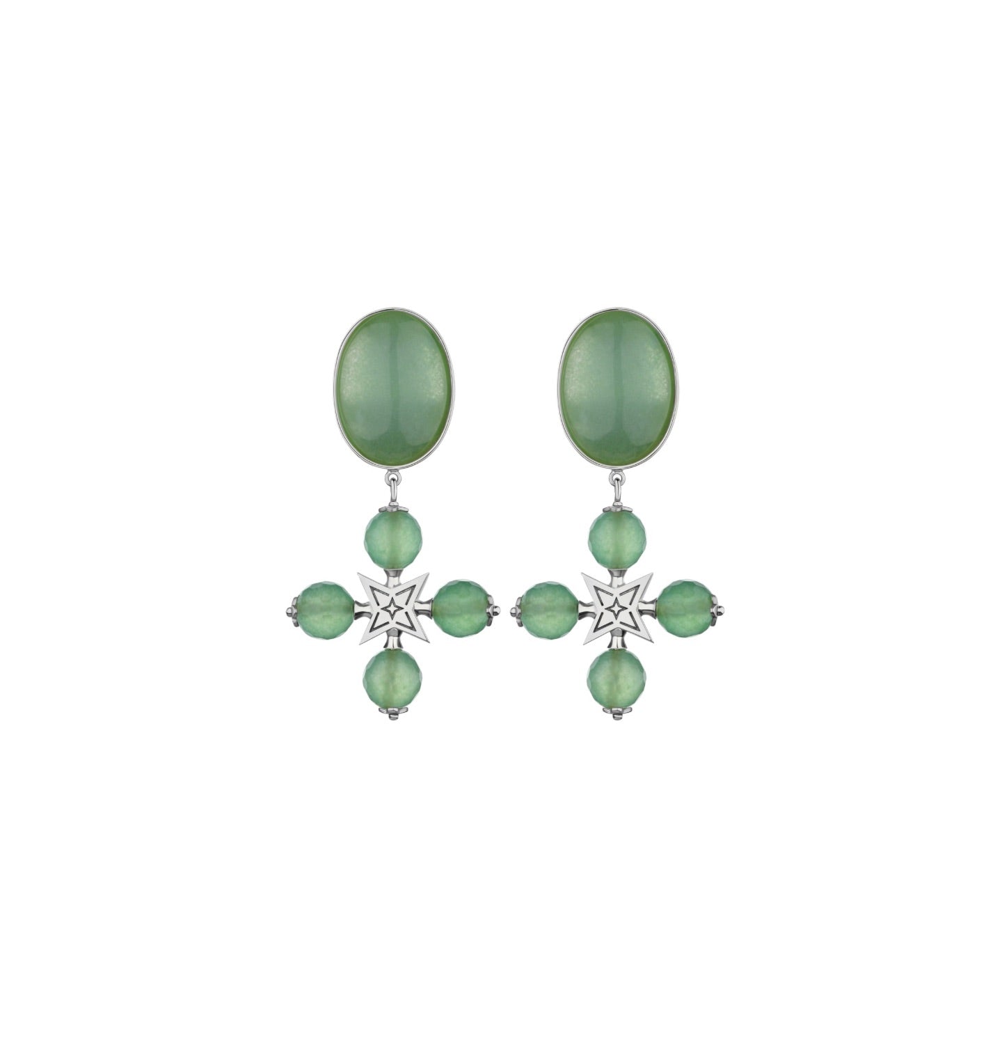 "DESERT ROSE" CLIP EARRINGS - фото 20