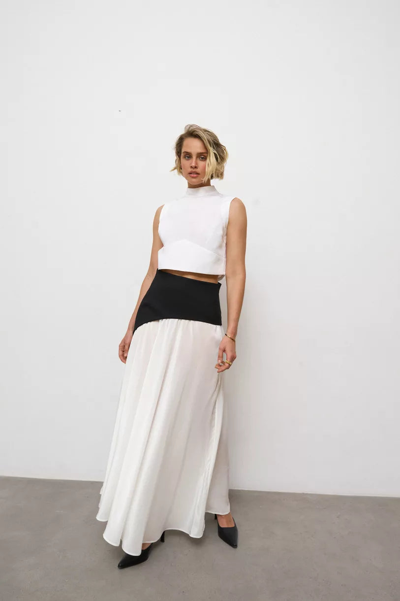 Peplum skirt