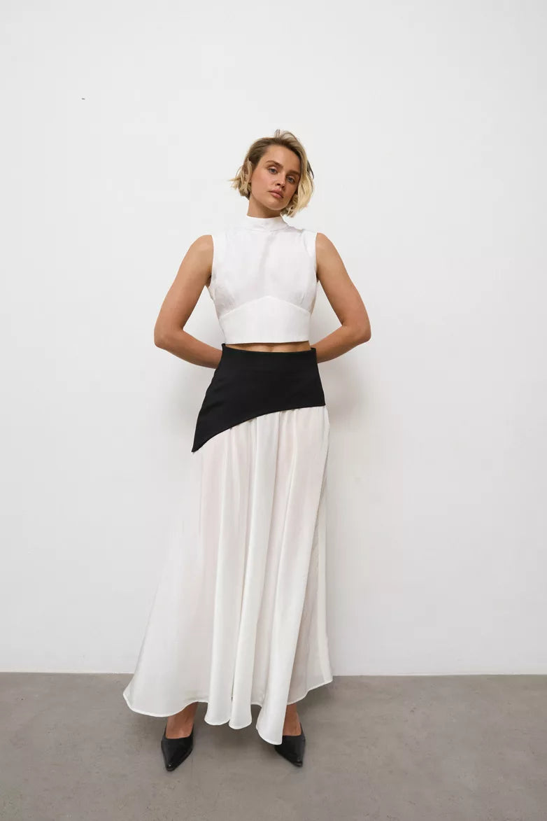 Peplum skirt
