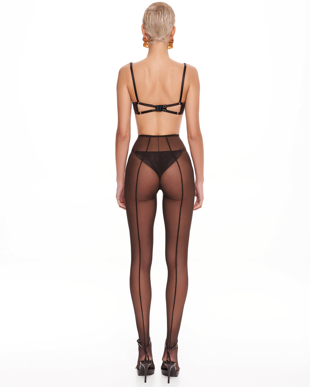 Колготки Mesh Choco - фото 5