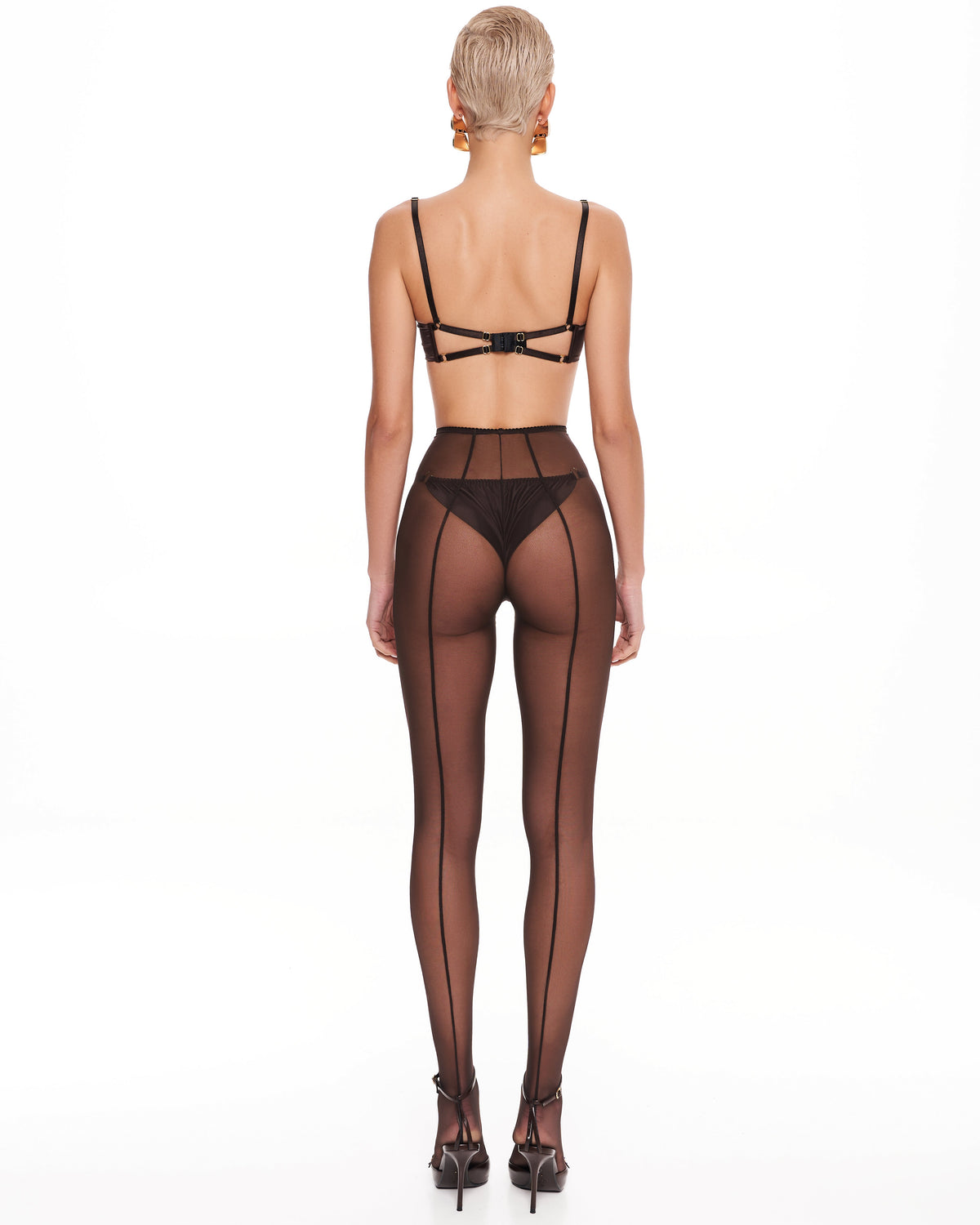 Колготки Mesh Choco - фото 5