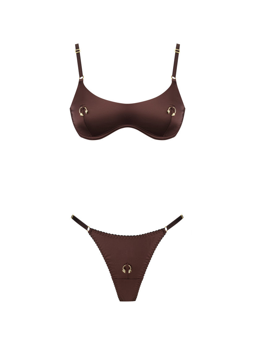 TOP PIERCING CHOCO