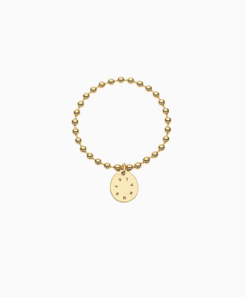 Club ring, yellow gold