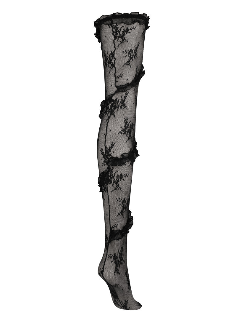 Панчохи Lace Black