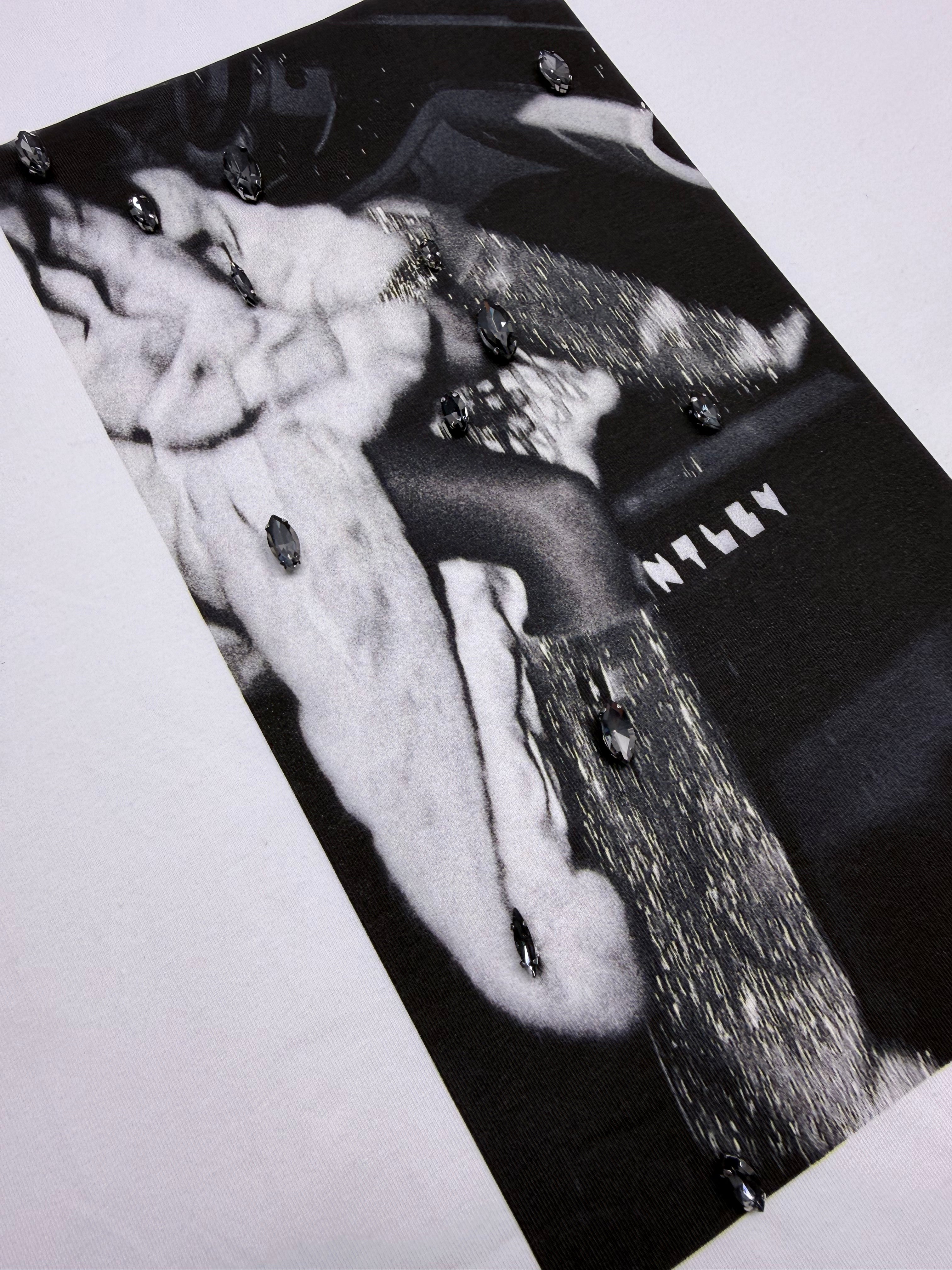 Футболка oversize «Glam»