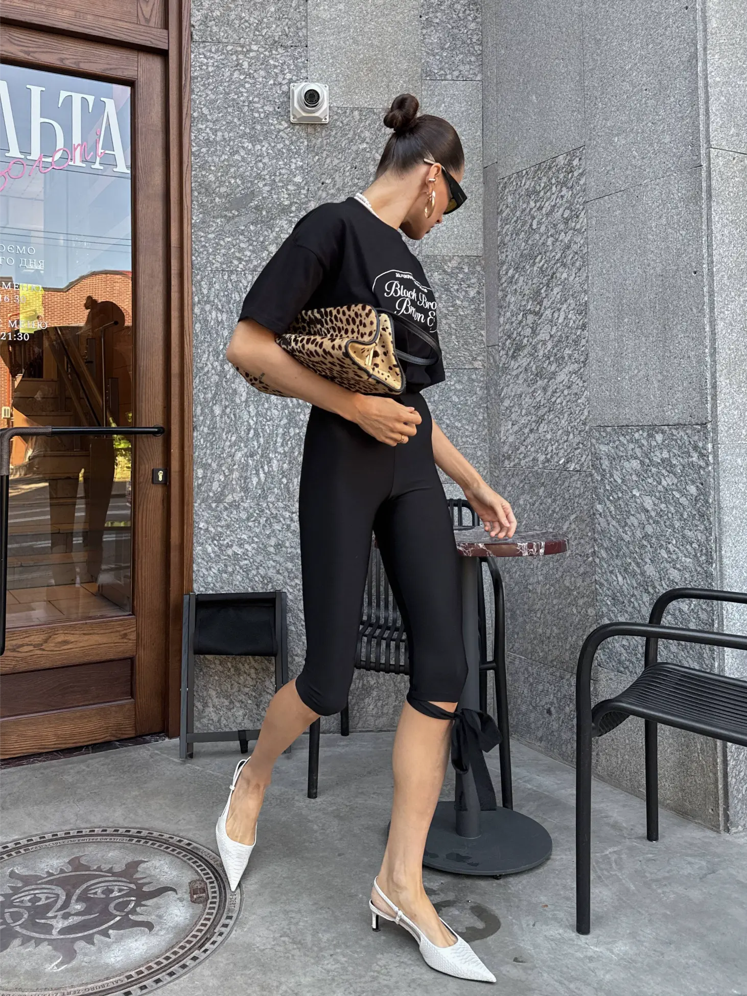 Biflex Capris with Ties