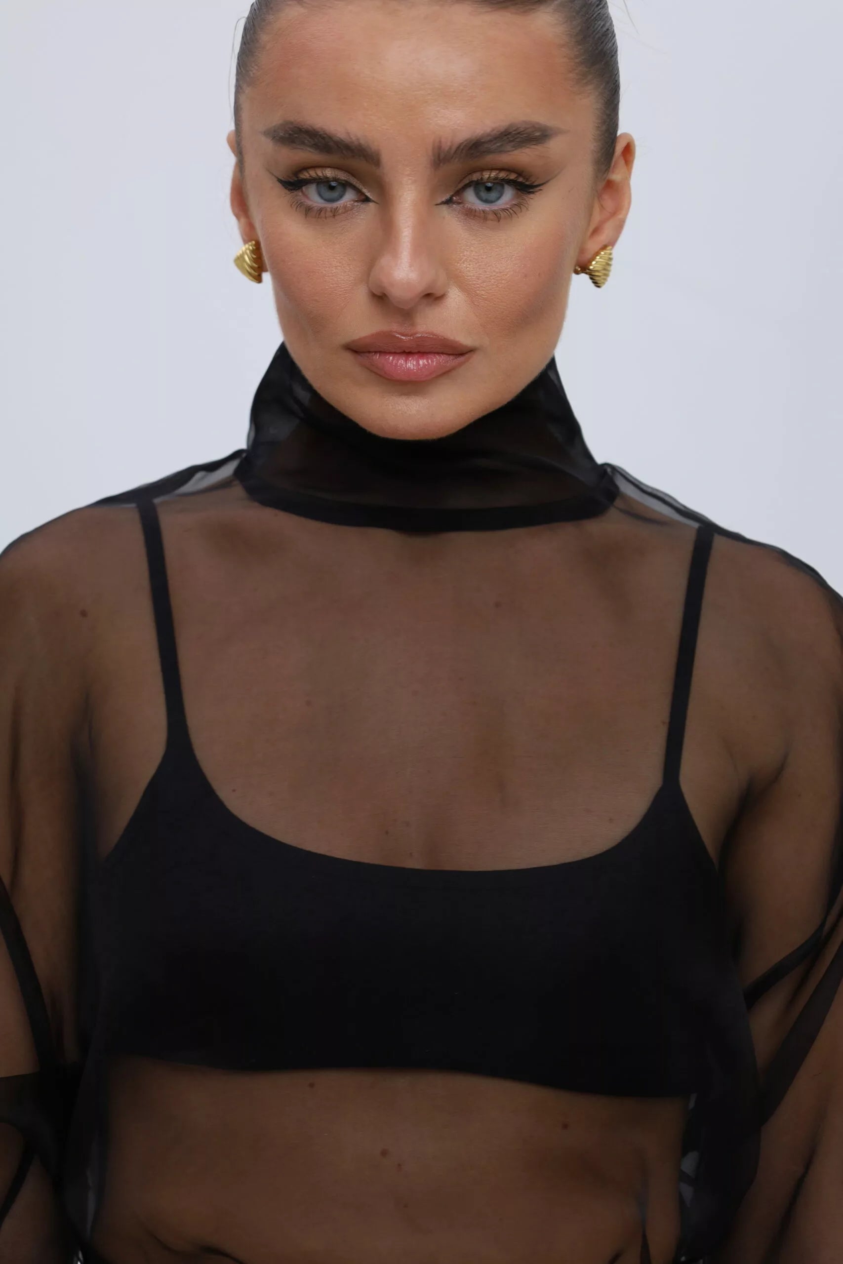 Sheer blouse