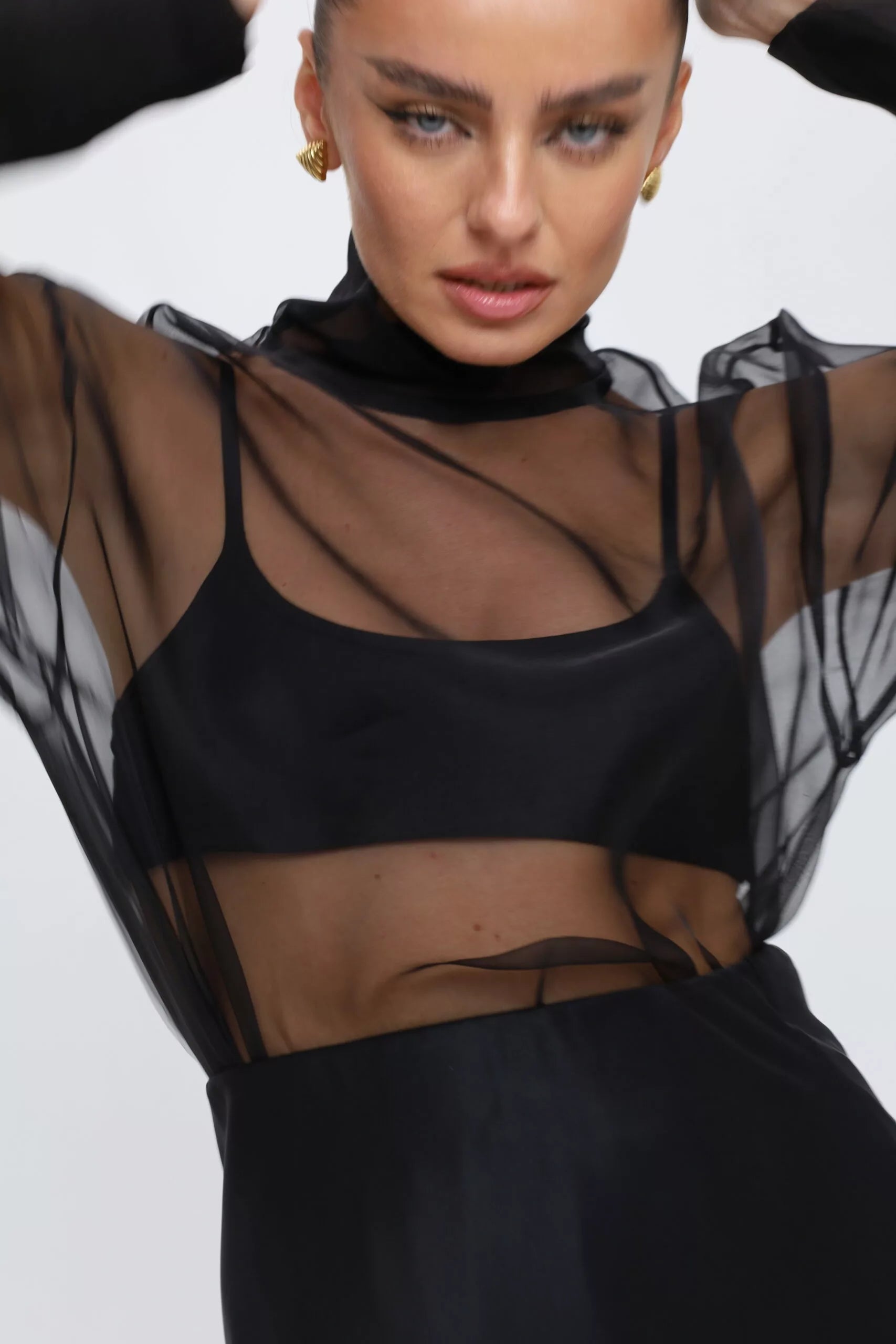 Sheer blouse