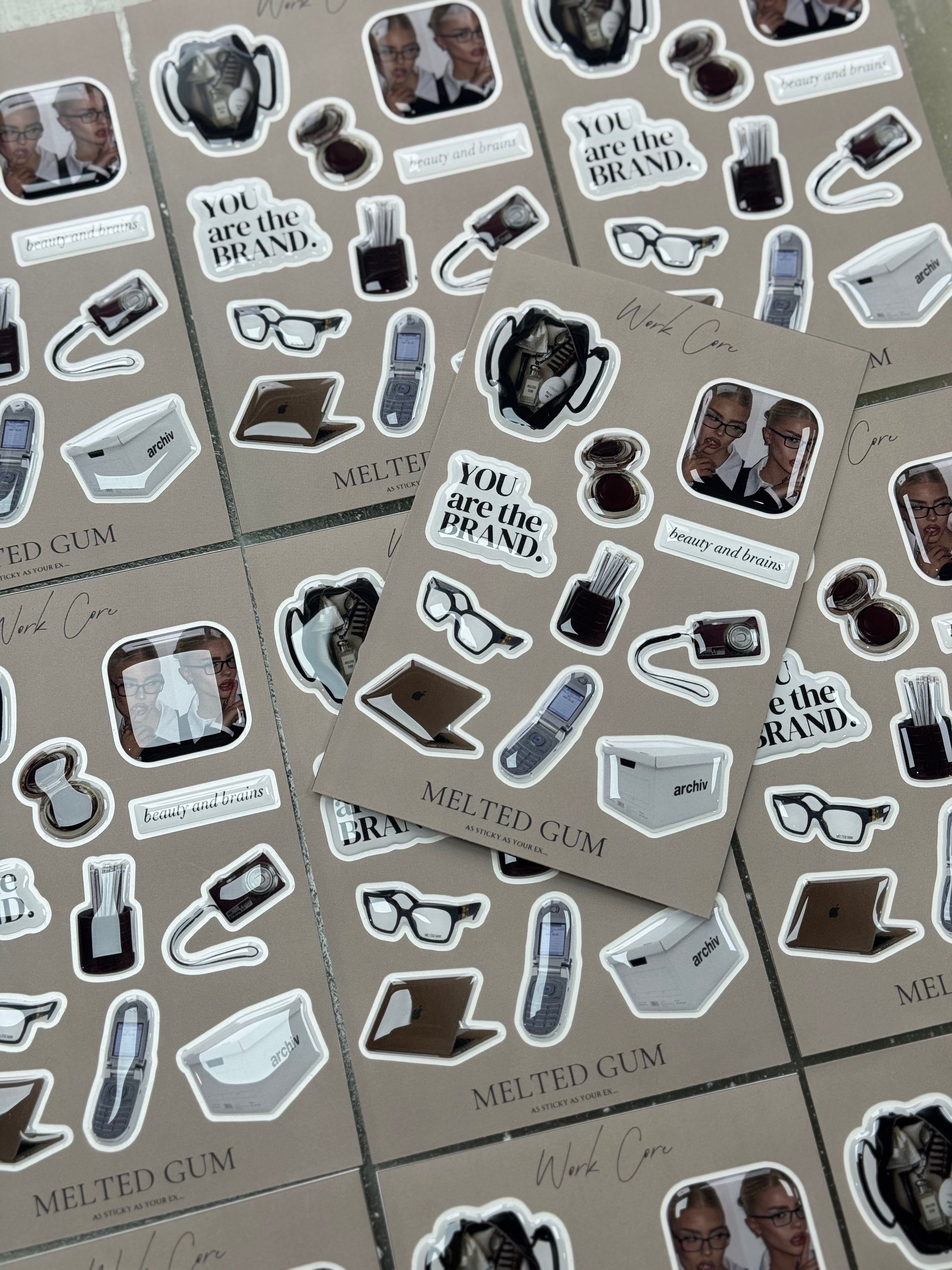 Work Core Sticker Pack