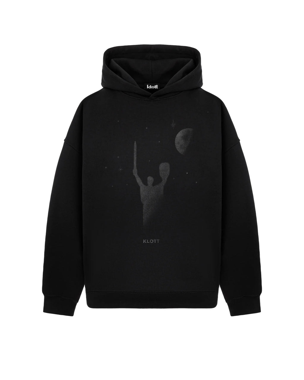 OVERSIZED HOODIE "MOTHERLAND AT NIGHT"