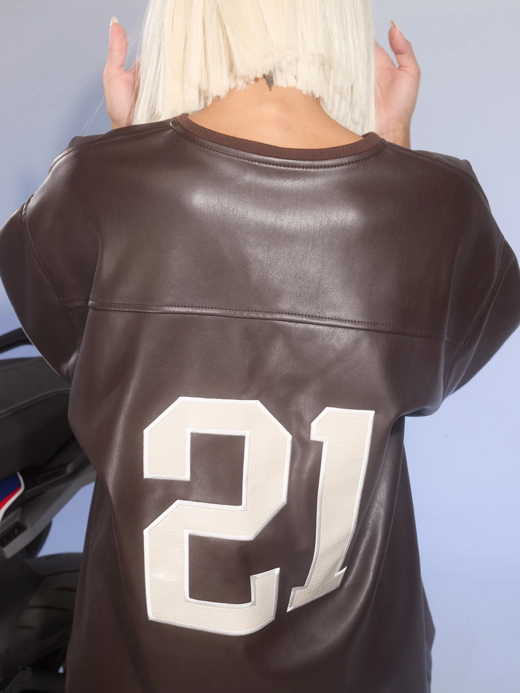 LEATHER JERSEY / 21