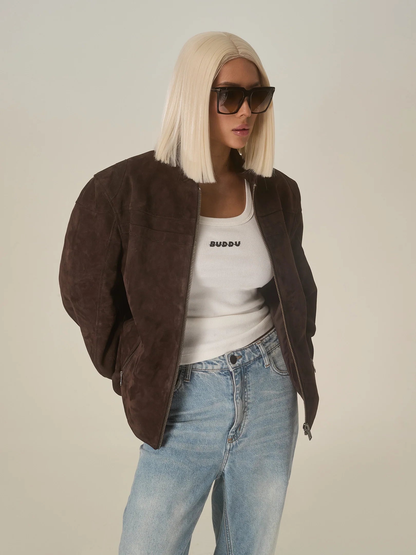 SUEDE JACKET