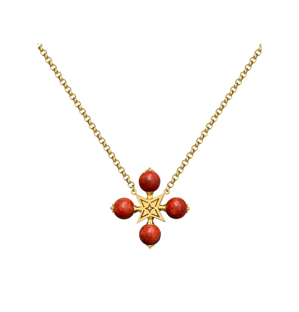 “LULLABY” CROSS CORAL