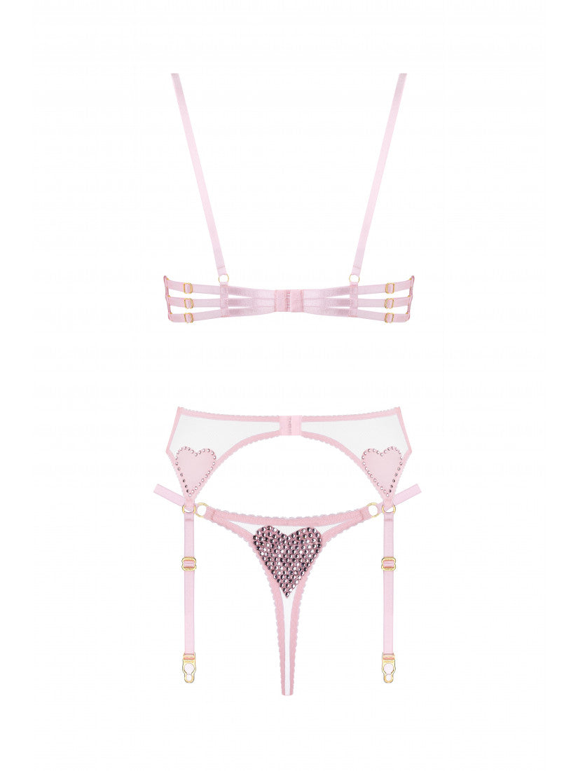 LOVE PINK CRISTAL PINK WITH BELT