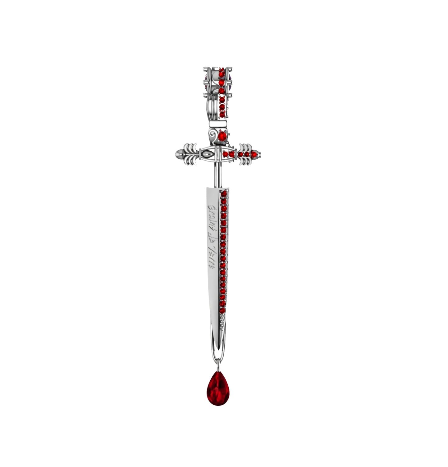 "PASSION BLADE" MONO EARRING - фото 5