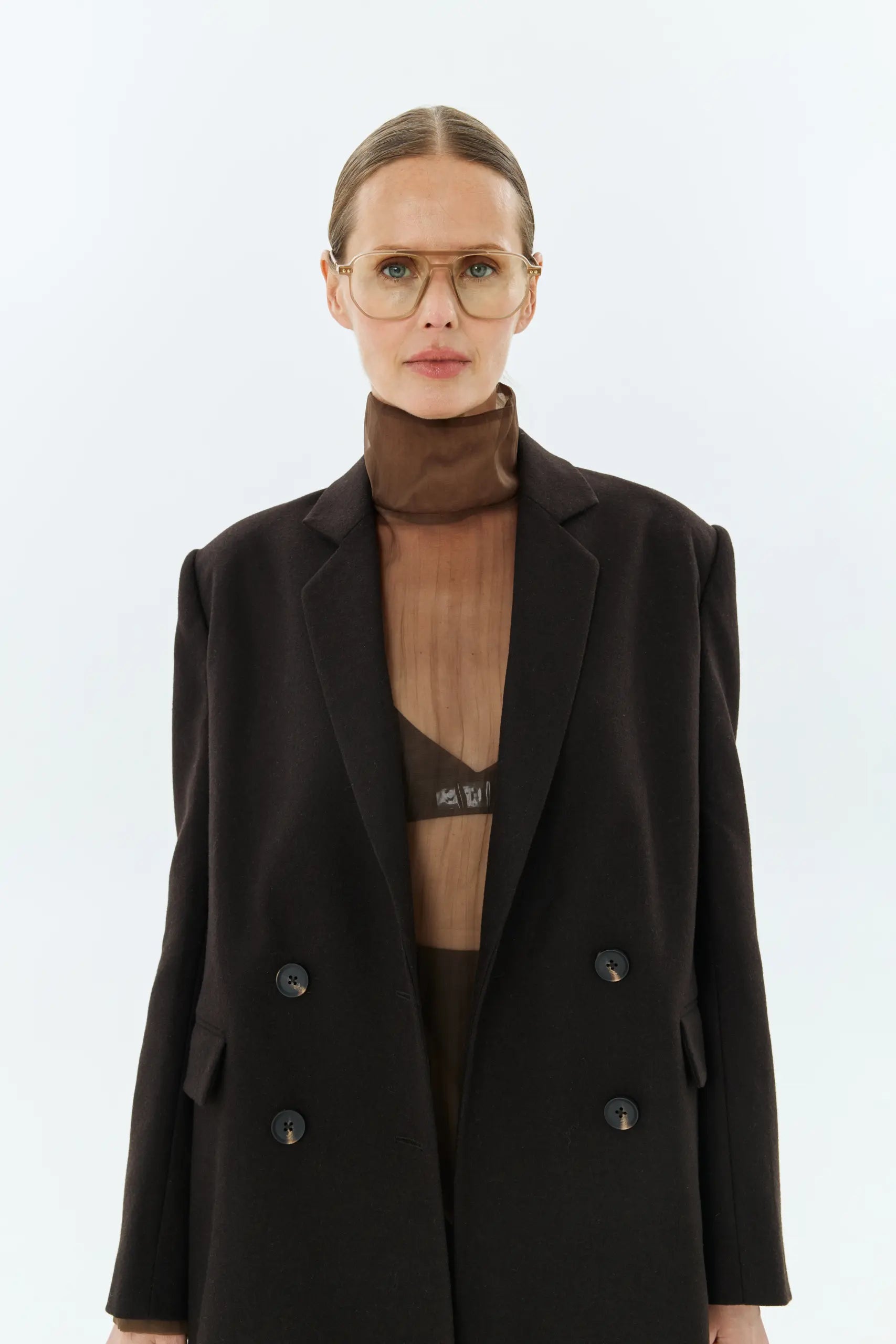 Double-breasted jacket