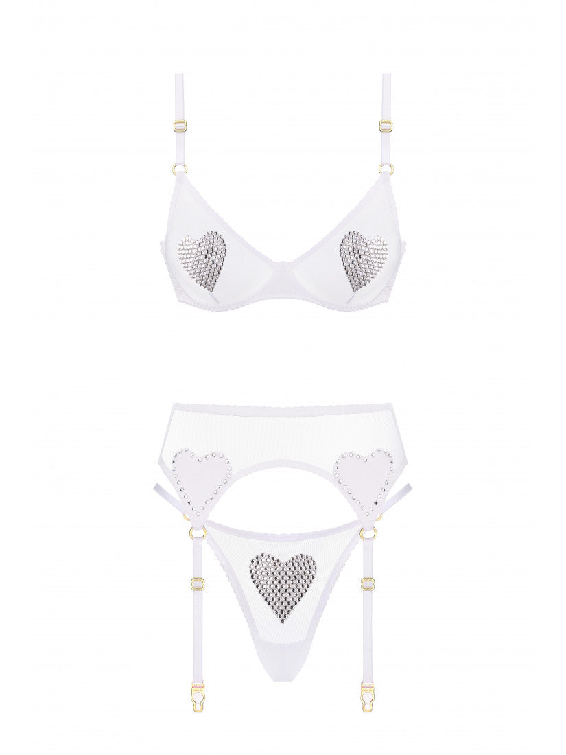 LOVE WHITE CRISTAL WITH BELT