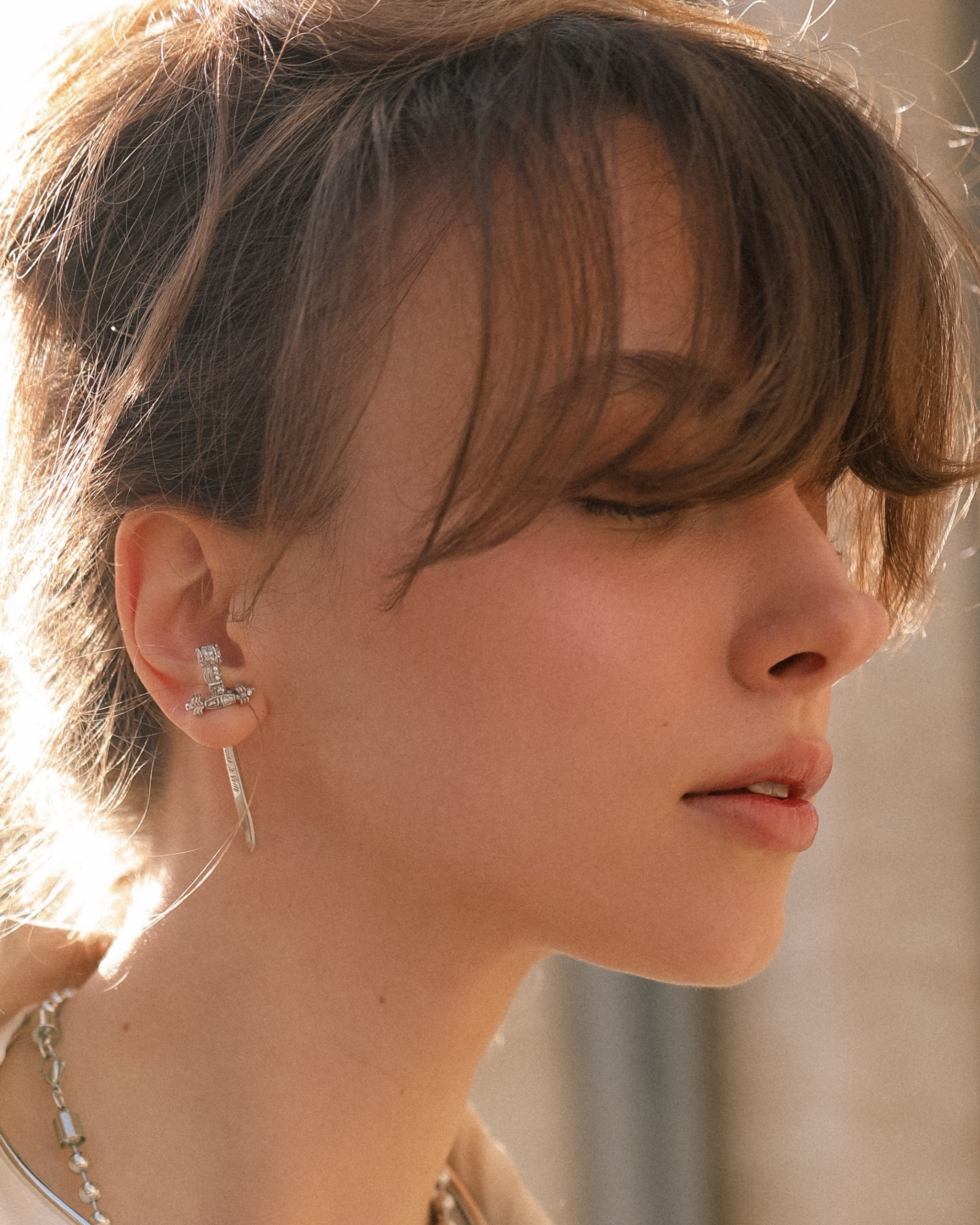 "LOVE BLADE" MONO EARRING - фото 2