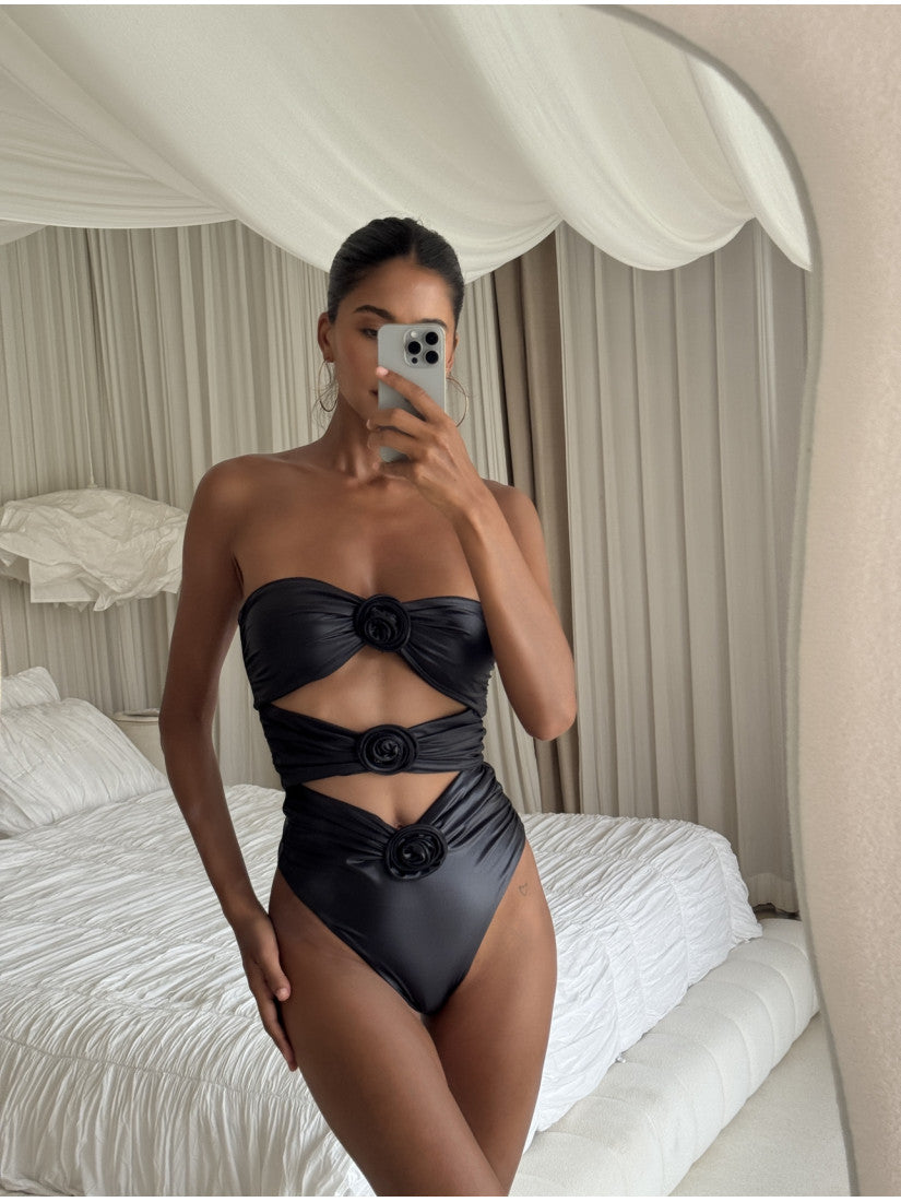 Купальник Monokini O'hara Black Laither