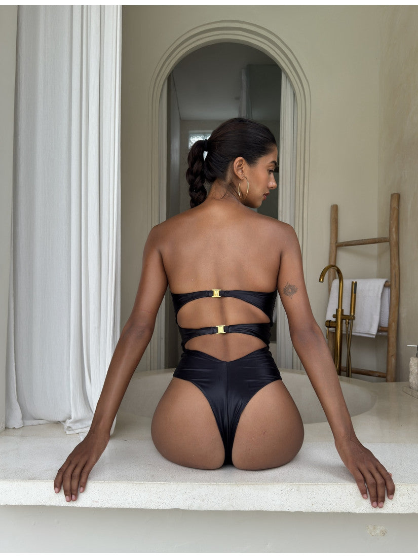 Купальник Monokini O'hara Black Laither