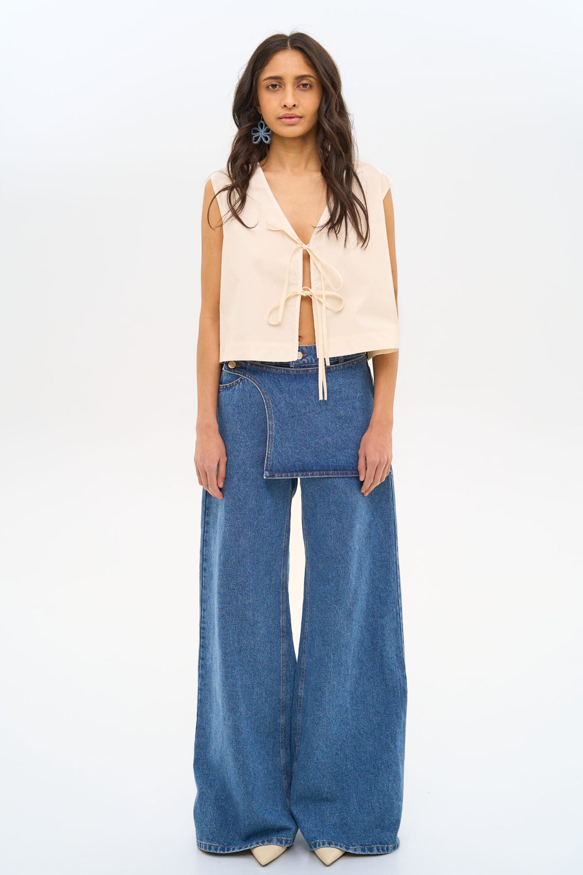 Jeans with Skirt - фото 1