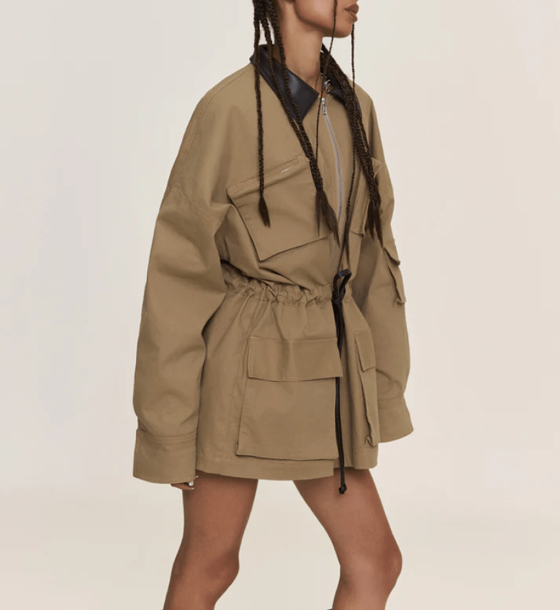 BUDDU IRIS jacket khaki