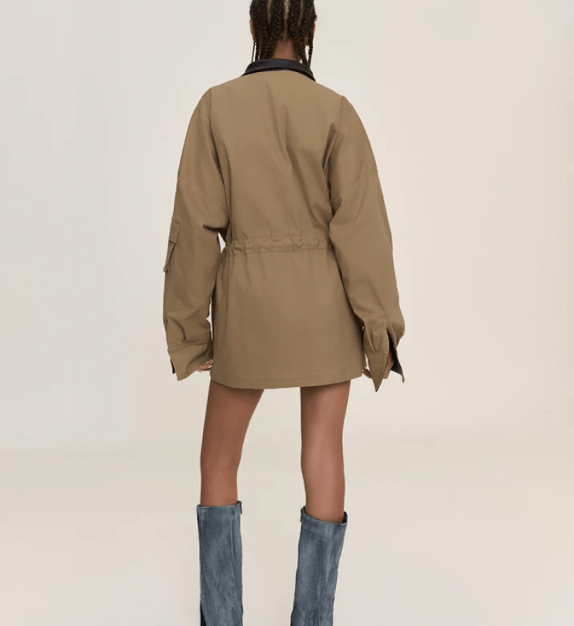 BUDDU IRIS jacket khaki