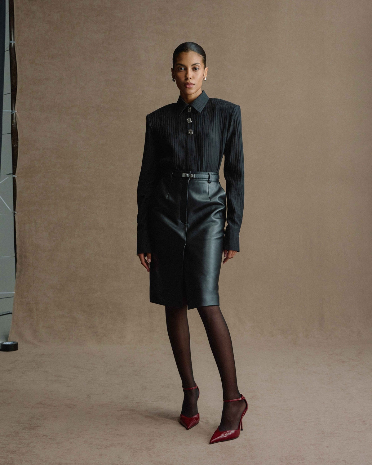 Спідниця Black Leather - фото 1