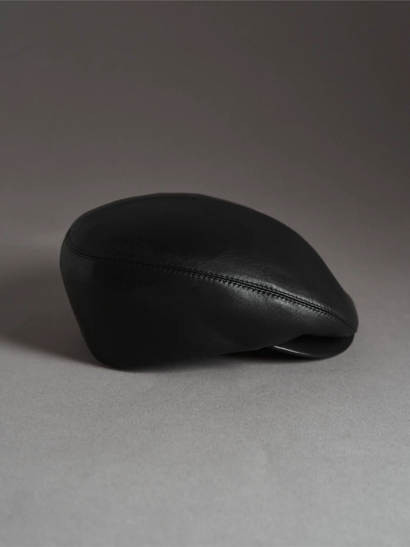 Flat Hat Leather Vintage cap