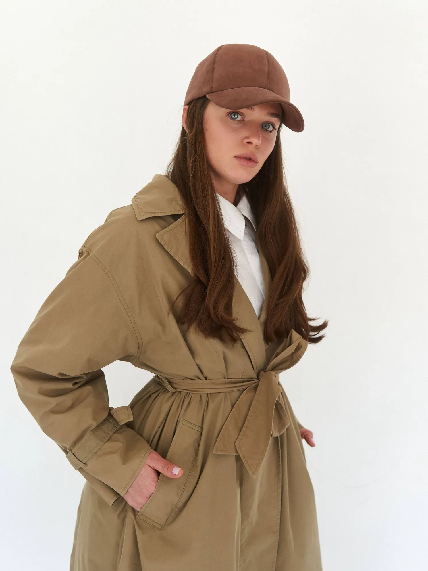 HOOPS cap made of genuine suede with Italian fittings muss