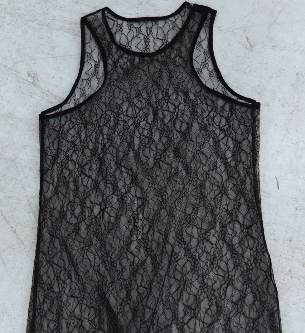 Майка-топ SAYYA Мереживний Black