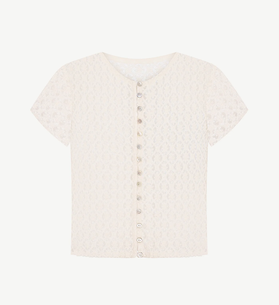 Топ ALICE.K Lisa мережевний milk