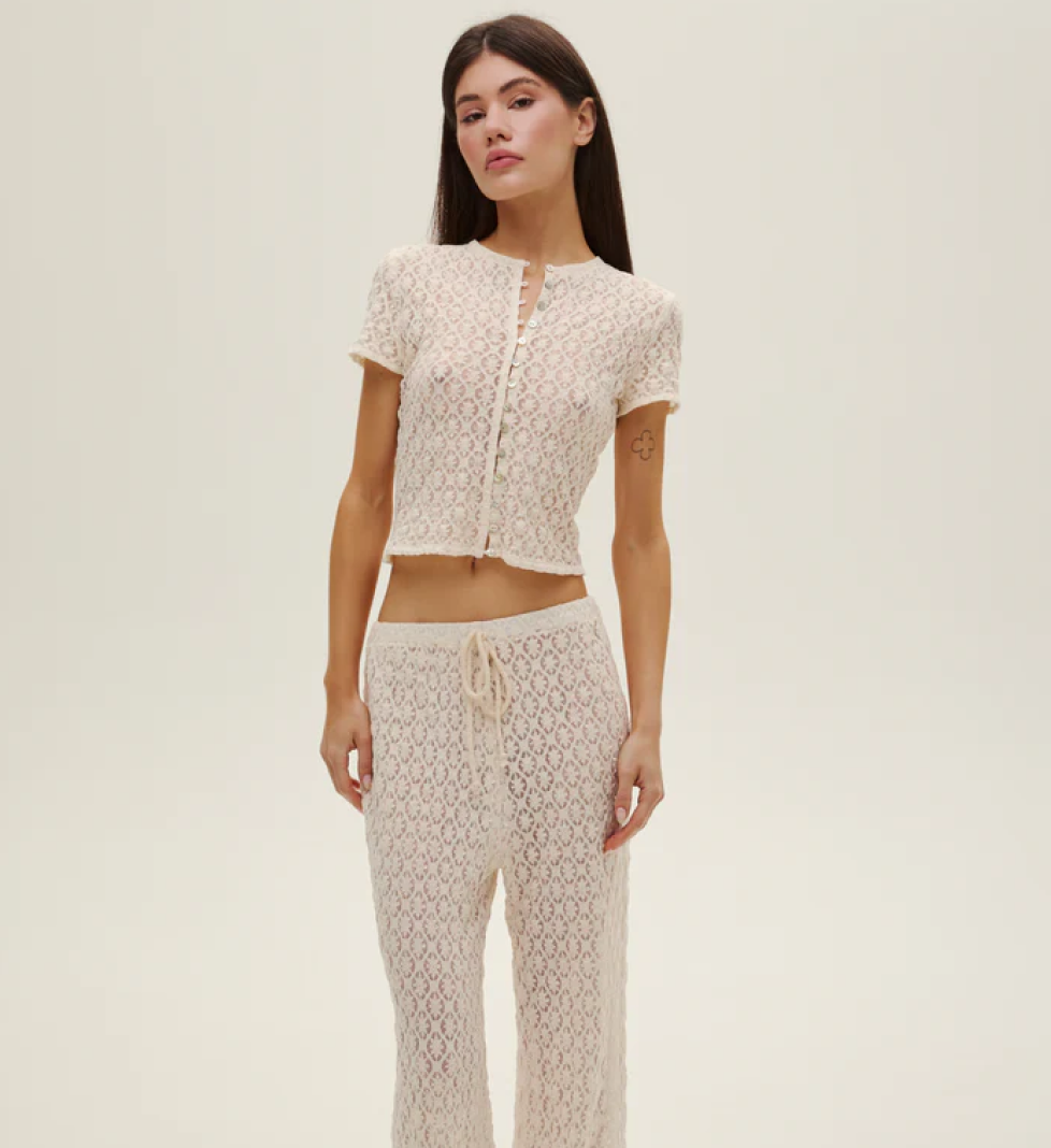 Топ ALICE.K Lisa мережевний milk