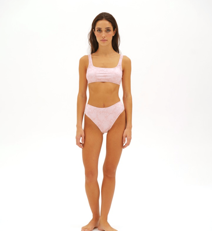 Комплект білизни BlackSeaTribe Lace Sport Lingerie Pink