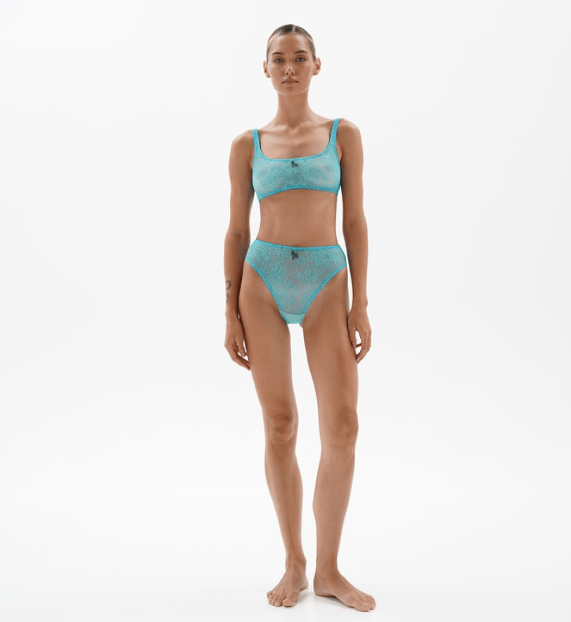 Комплект білизни BlackSeaTribe Lace Lingerie Turquoise