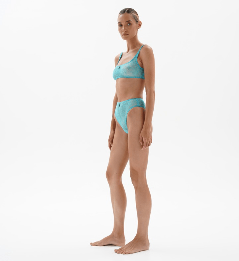 Комплект білизни BlackSeaTribe Lace Lingerie Turquoise