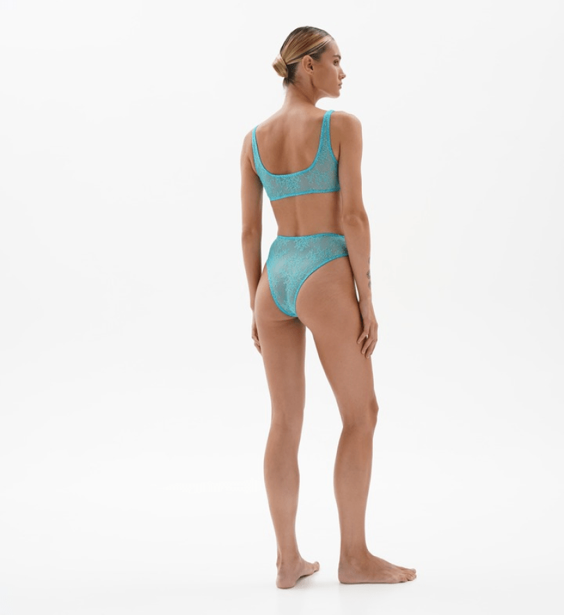 Комплект білизни BlackSeaTribe Lace Lingerie Turquoise