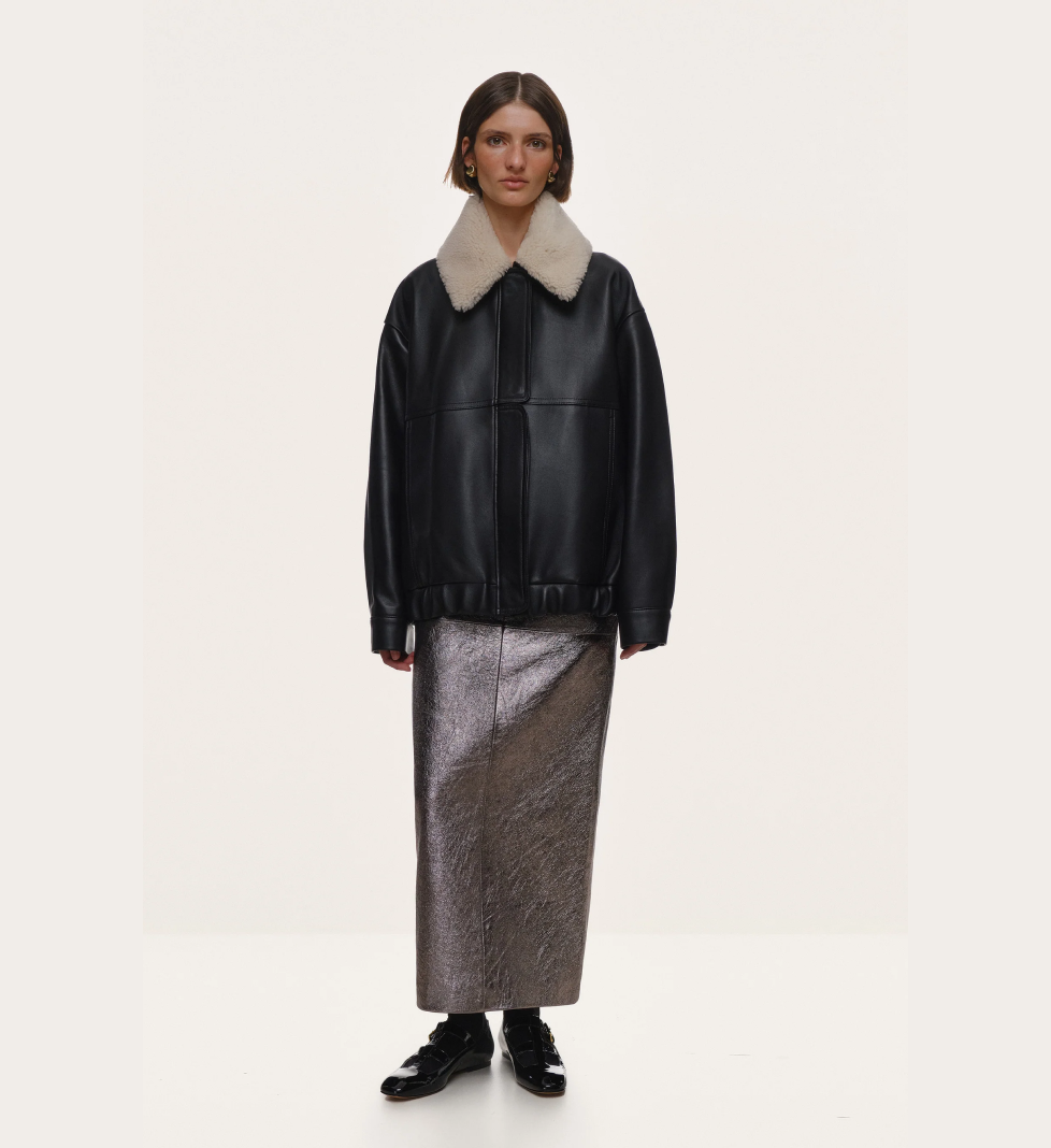 Шкіряна куртка-бомбер KULAKOVSKY AFFECTION black