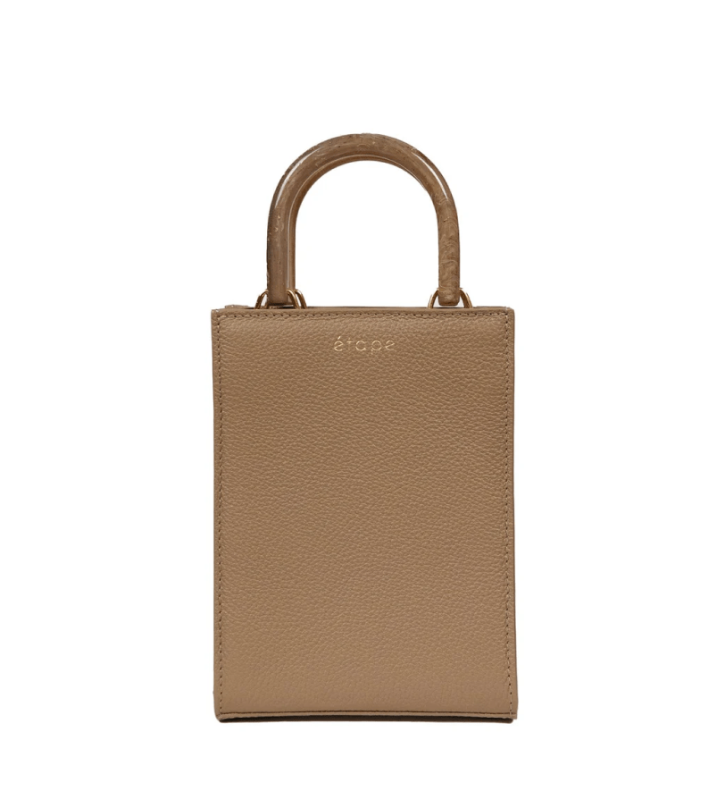 Сумка шкіряна ETAPE MIMI MAX Pearl Latte