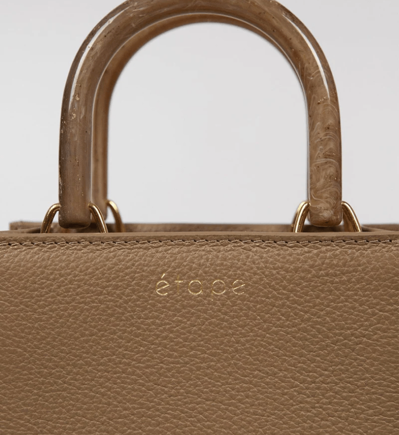 Сумка шкіряна ETAPE MIMI MAX Pearl Latte